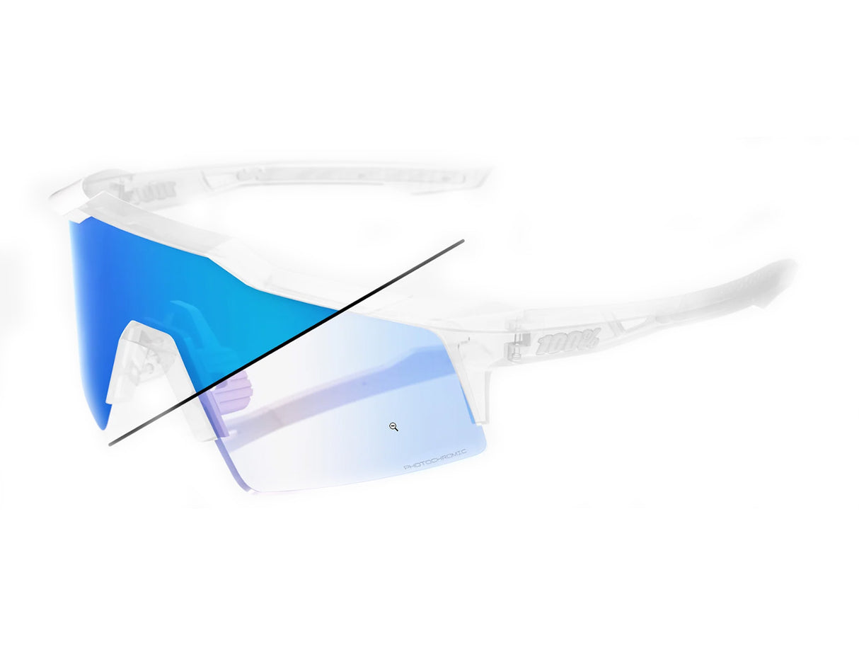 100% Speedcraft SL - Mirror Photochromic Replacement Lens - blue