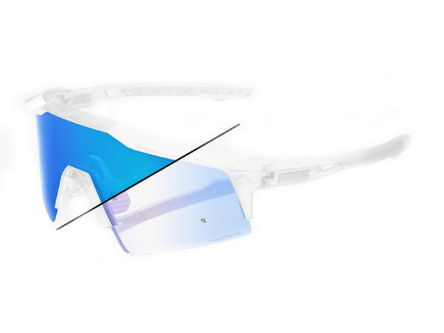100% Speedcraft SL - Mirror Photochromic Replacement Lens - blue