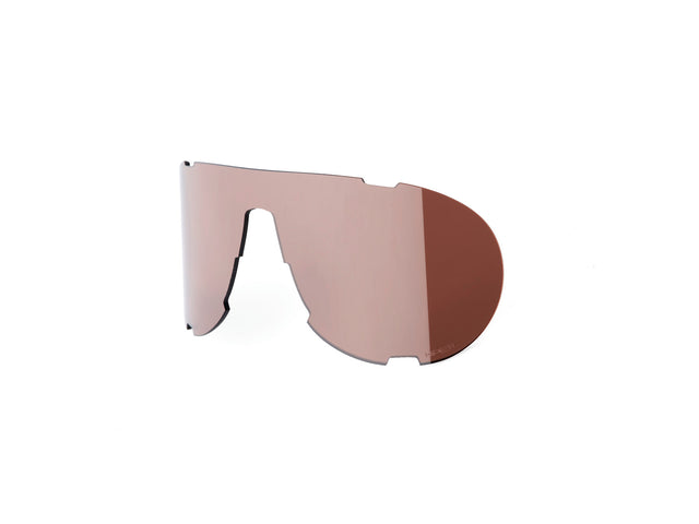 100% Westcraft - HiPER Mirror Replacement Lens - Shield - Crimson Silver