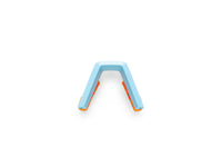 100% Speedcraft XS Neusbrug Kit - Kort - Soft Tact Two Tone Blue