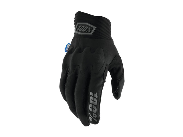 100% Cognito Smart Shock Gloves - black