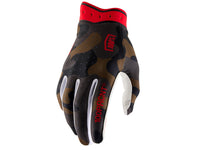 100% iTrack Gloves - Camo - 2025