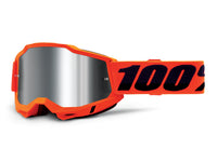Accuri II Goggle orange - silver mirror