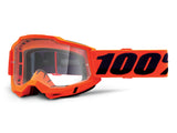 Brille ACCURI 2 orange klare Linse