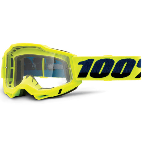 Accuri Gen.2 Anti Fog Brille Clear - Neon Gelb
