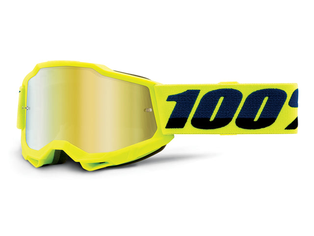 100% Accuri II Youth Goggle yellow - gold mirror