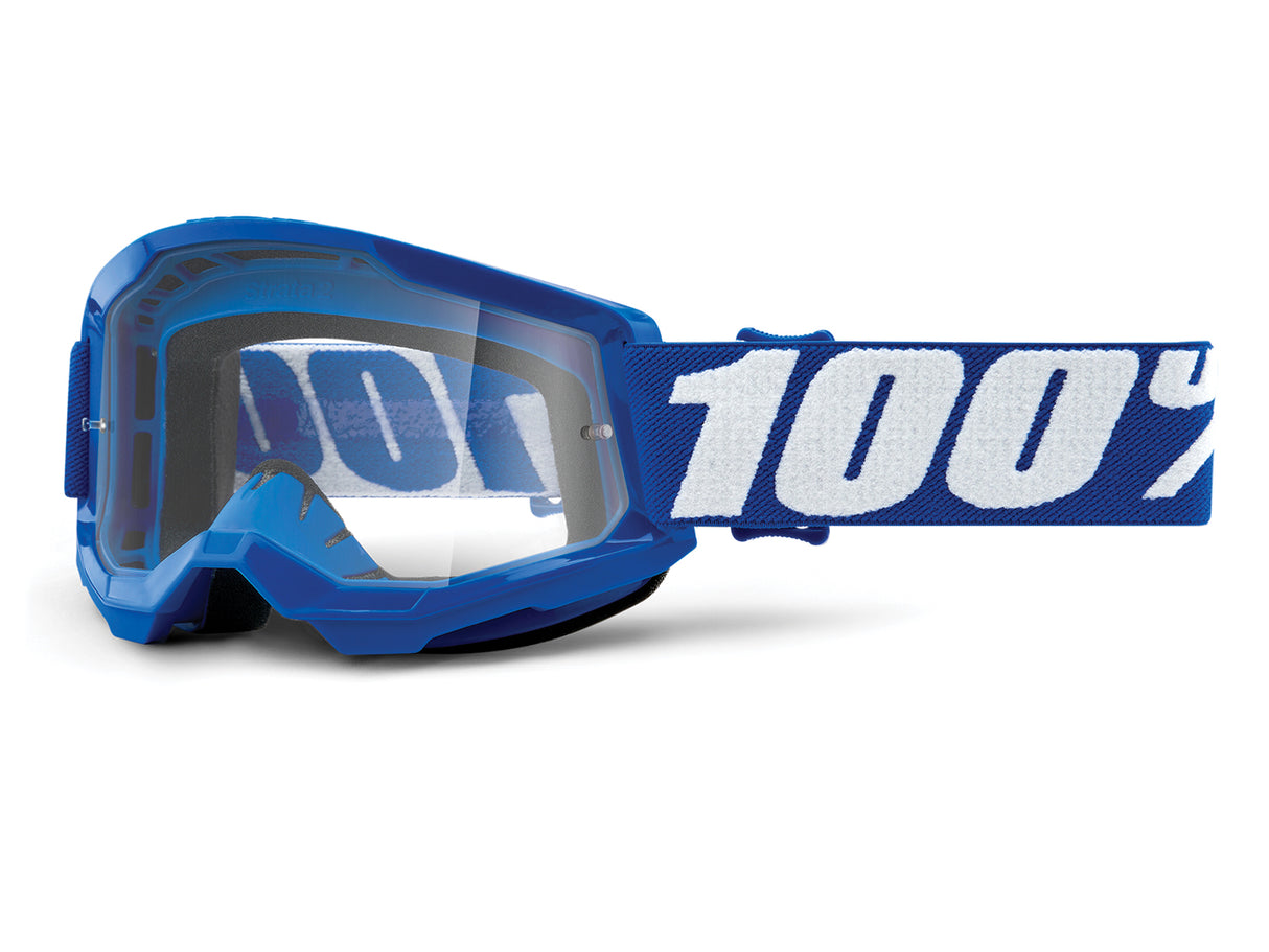 Brille Strata II Youth blau - transparente Linse