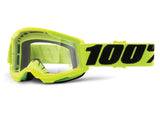 Brille Strata II Youth gelb - transparente Linse