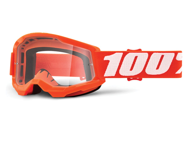 Brille Strata II Youth orange - transparente Linse