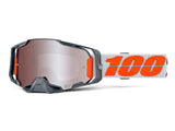 100% Armega HiPER Goggle - Mirror Lens - Silver - 2024
