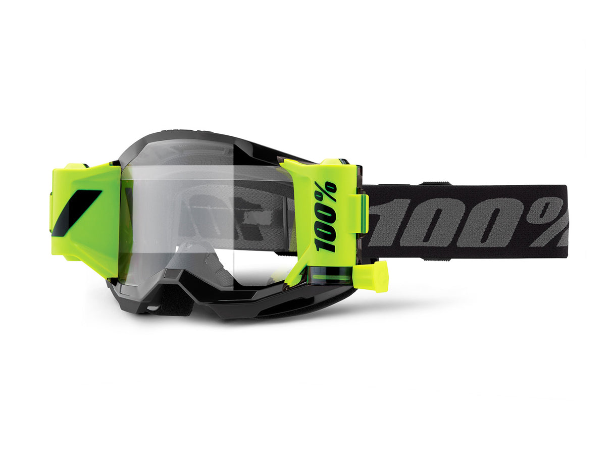 100% Strata 2 Forecast Goggle - Clear Lens - Black - 2023