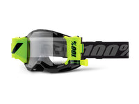 100% Strata 2 Forecast Goggle - Clear Lens - Black - 2023