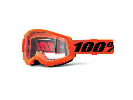 Strata 2 Goggle FA23 - Clear Lens - neon orange