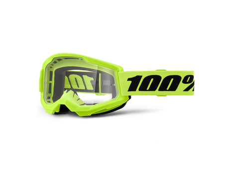Strata 2 Goggle FA23 - Clear Lens - neon yellow