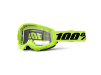 Strata 2 Goggle FA23 - Clear Lens - neon yellow 