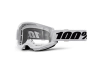 Strata 2 Goggle FA23 - Clear Lens - white 