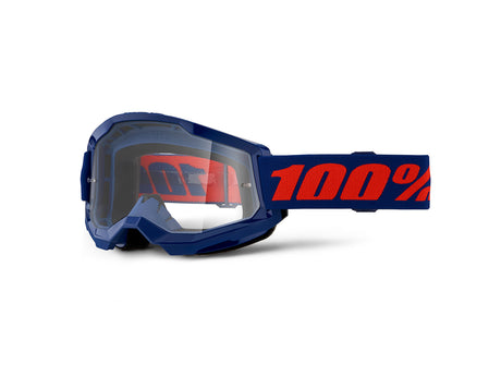 Strata 2 Goggle FA23 - Clear Lens - navy