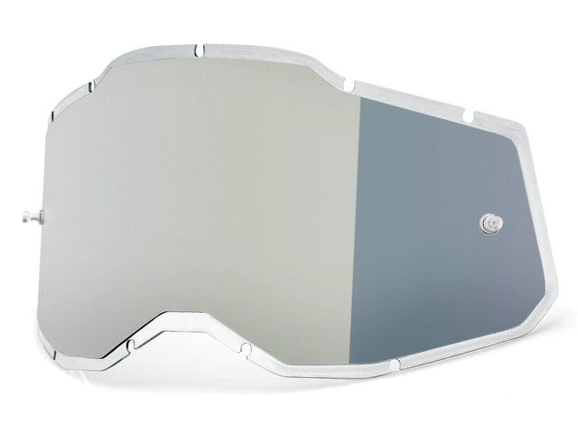 100% Gen. 2 Injected Clear Replacement anti fog lens - silver