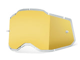 100% Gen. 2 Injected Mirror Replacement anti fog lens - gold