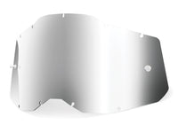 100% Youth Gen. 2 Mirror Replacement anti fog lens - silver