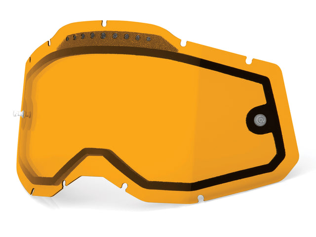100% Gen. 2 Vented Dual Clear Replacement lens - persimmon
