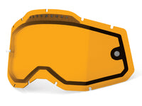 100% Gen. 2 Vented Dual Clear Replacement lens - persimmon