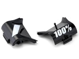 100% Forecast Replacement Canister Cover Kit (pair) - black