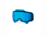 100% Armega Replacement lens - Inj. dual pane vented mirror - blue
