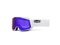 100% SNOWCRAFT XL HiPER snow goggle,Esntl White -Violet ML Mirror - HiPER Copper w/Violet ML Mi