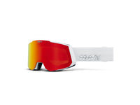 100% SNOWCRAFT HiPER snow goggle, Esntl White - Copper ML Mirror - HiPER Vermillion w/Red ML Mi
