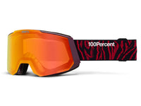100% SNOWCRAFT HiPER snow goggle, Ignis - Mirror Orange Lens