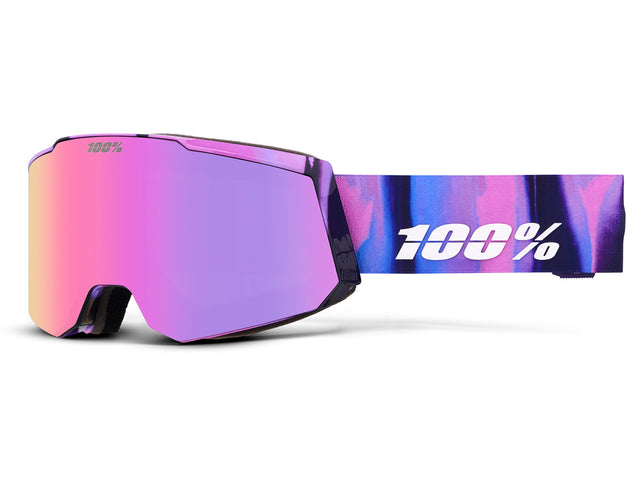 100% SNOWCRAFT S HiPER snow goggle, Ink - Mirror Black Lens