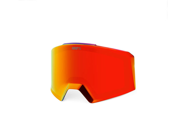 100% NORG HiPER replacement lens, Red ML Mirror - HiPER Vermillion w/Red ML Mi