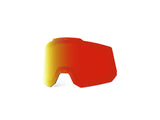 100% SC/SCX HiPER replacement lens, Red ML Mirror - HiPER Vermillion w/Red ML Mi