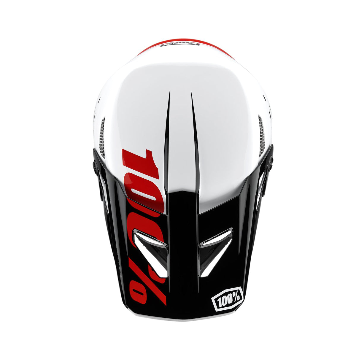 Status Helm Pacer - Weiß/Schwarz/Rot