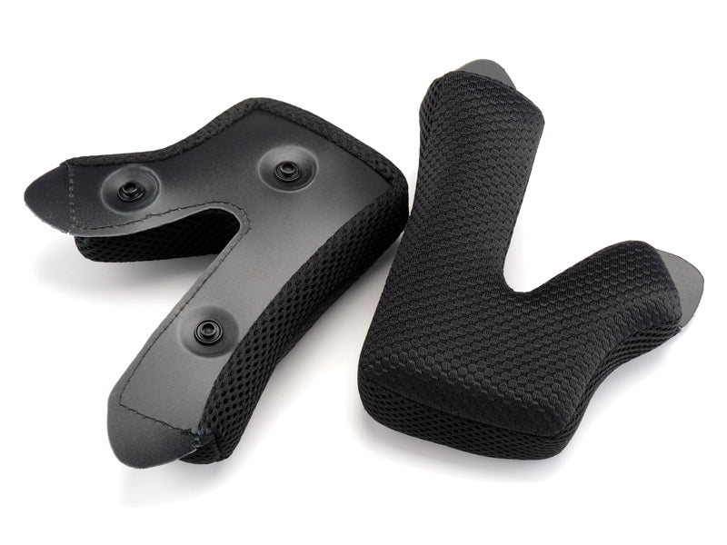 100% Status cheek pad kit - 30mm (S & XL) - grey