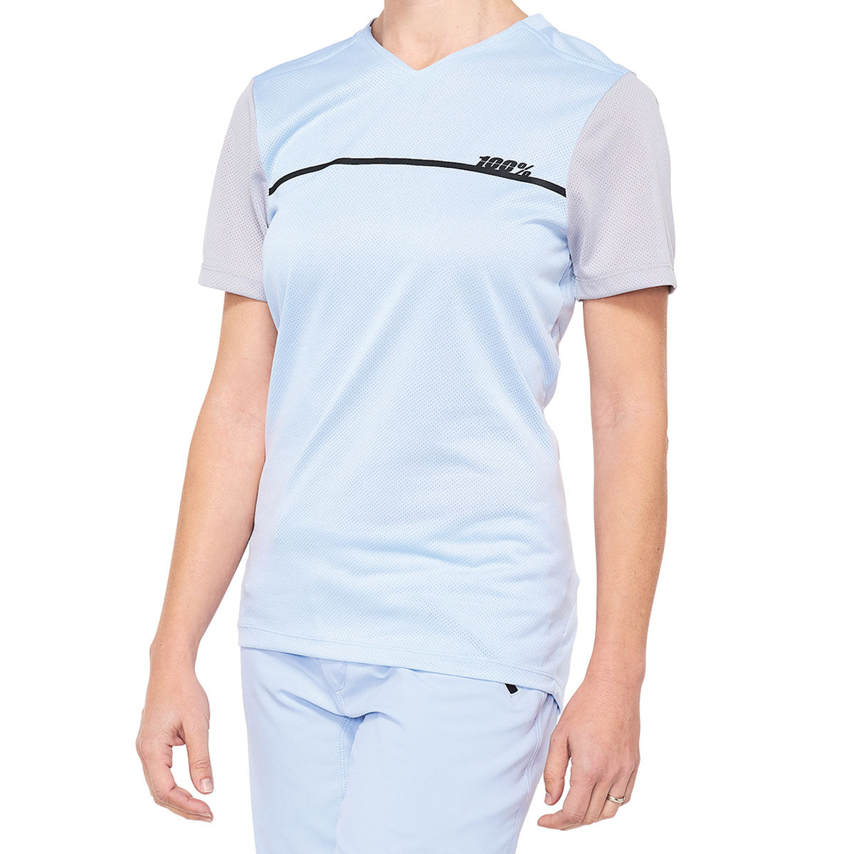 Ridecamp Frauen Jersey - Blau/Grau