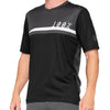Airmatic - Maillot de manga corta - Negro/Caramelo - Negro/Gris/Blanco