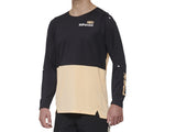 100% R-Core X Long Sleeve Jersey - Black/Peach