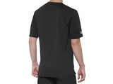 100% Airmatic Short Sleeve Jersey - black