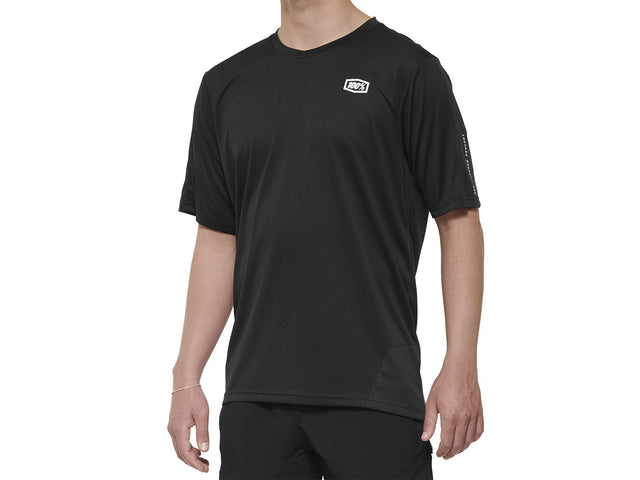 100% Ridecamp Short Sleeve Jersey - black