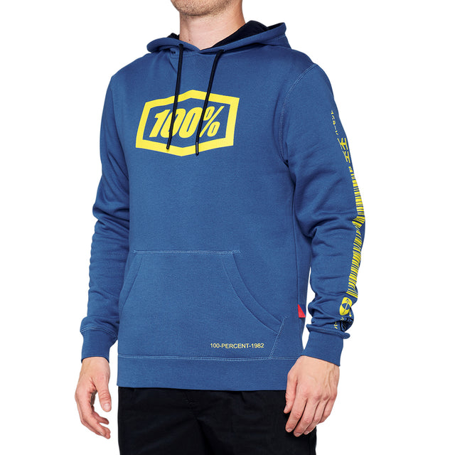 Burst - Pullover - Federal Blue - Blau/Gelb