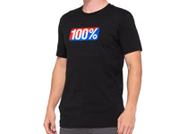 100% Classic Short Sleeve T-Shirt - black