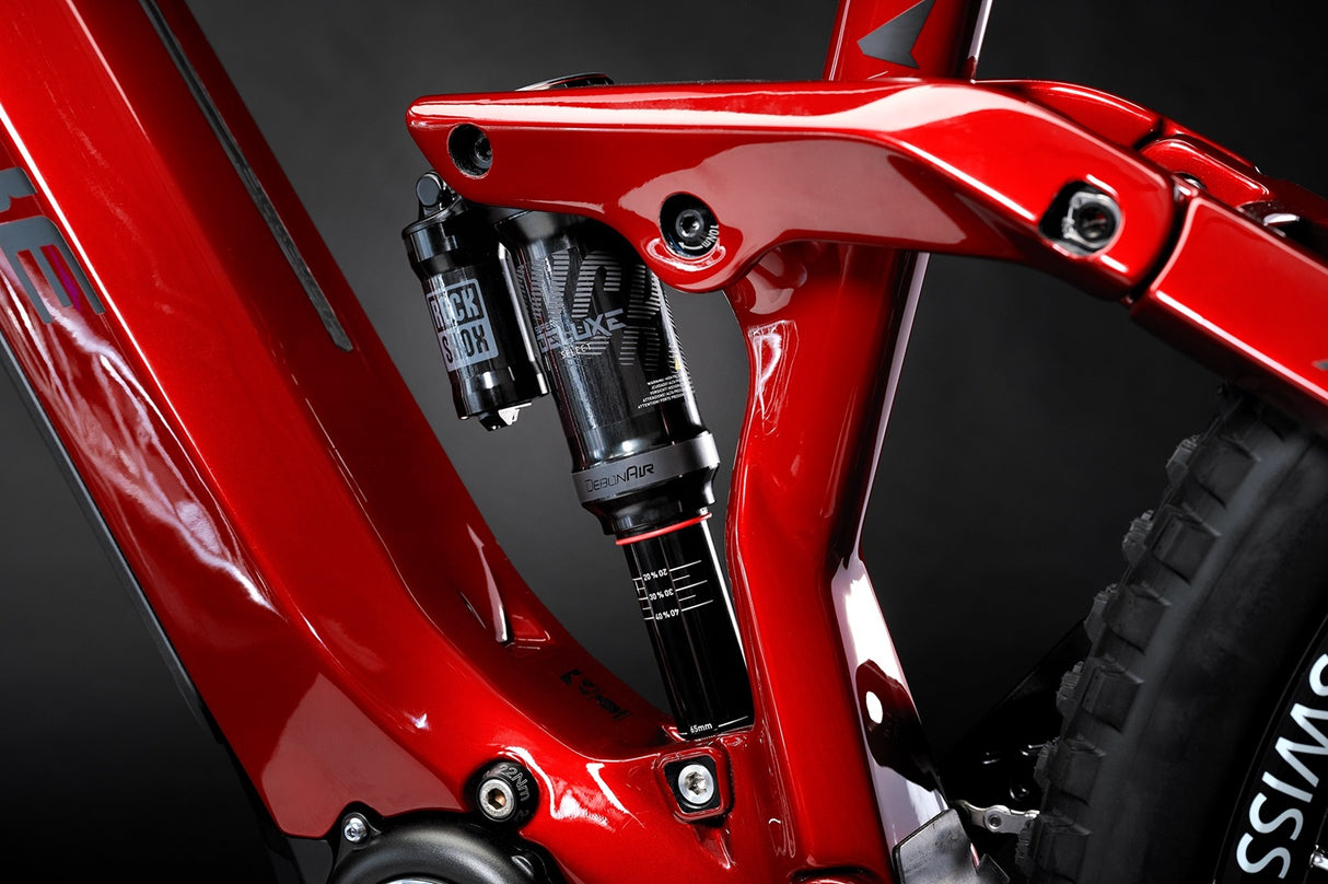 AllMtn CF 12 MTB Fully - Gloss Matte Dyn Red Black