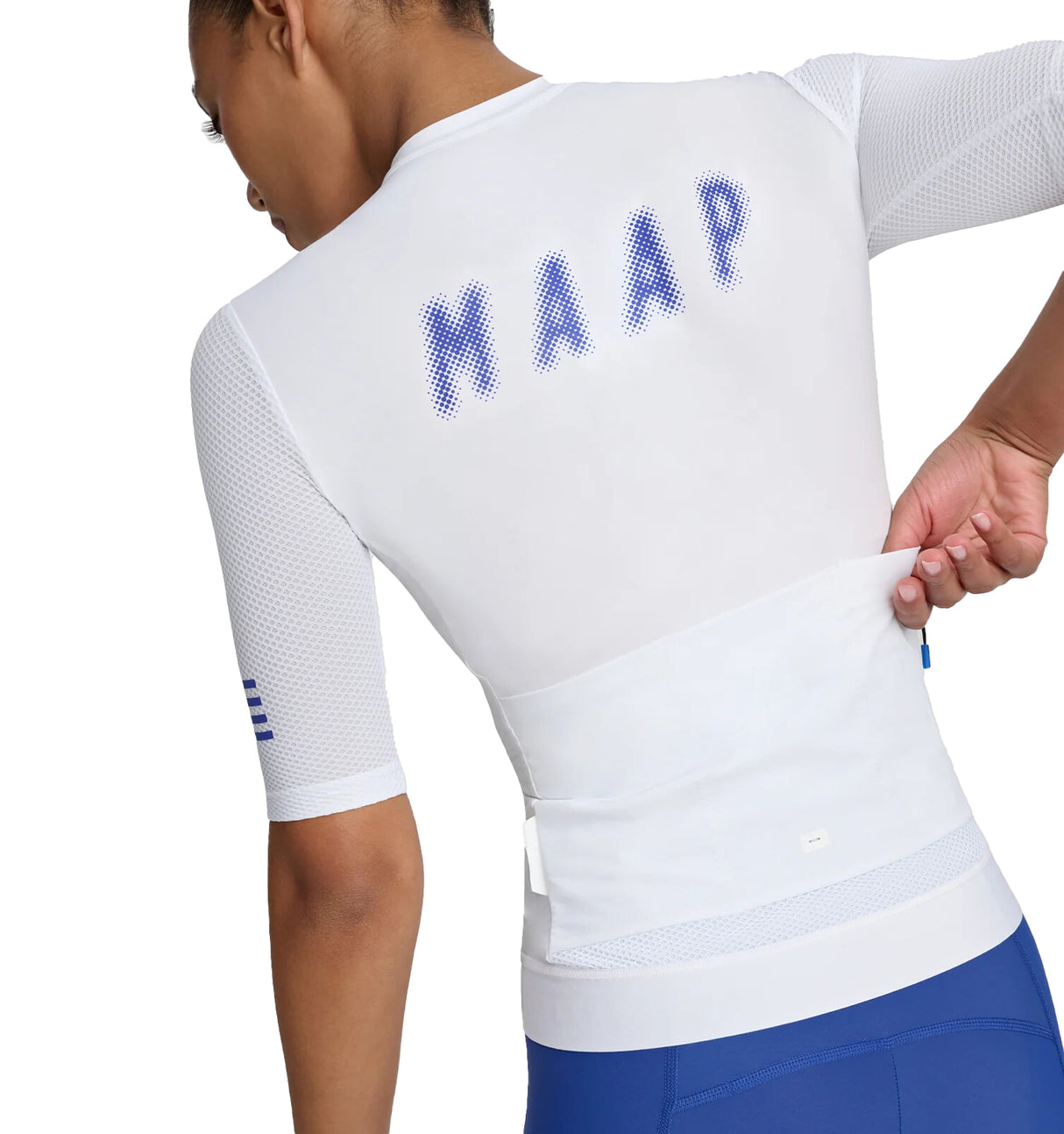 Women's Halftone Pro Base Jersey - White