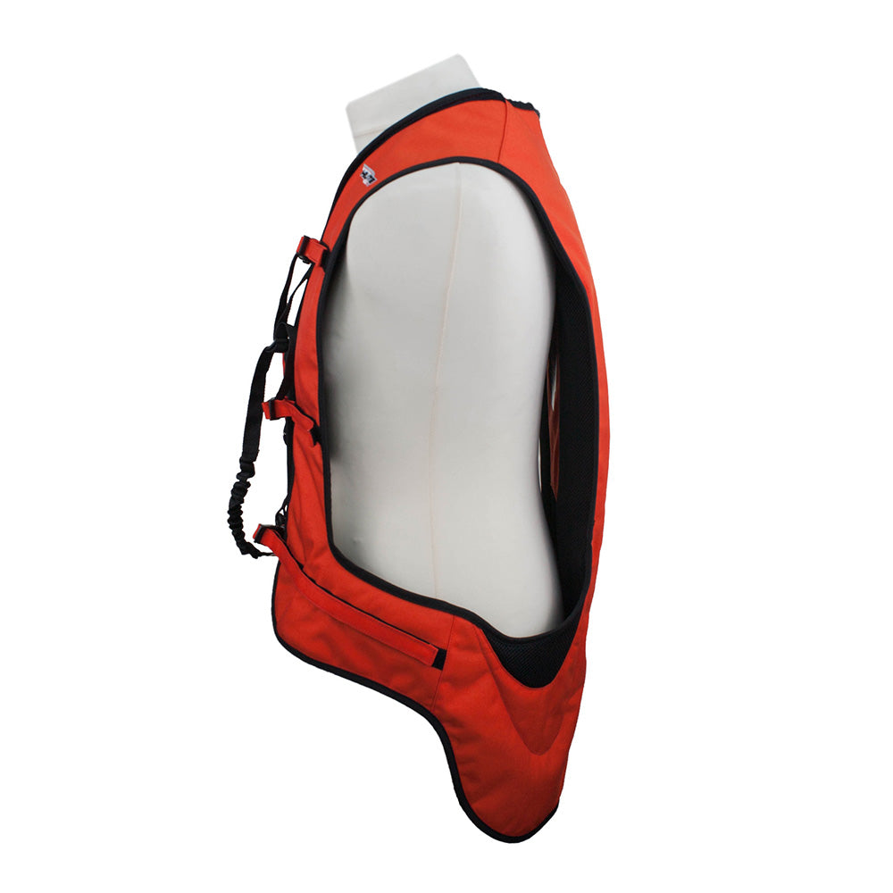 Airbagweste Turtle - orange