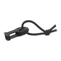 Fixation clip for ripcord with rubber 