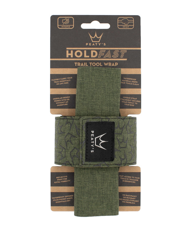 HoldFast Trail Tool Wrap - Moss Green