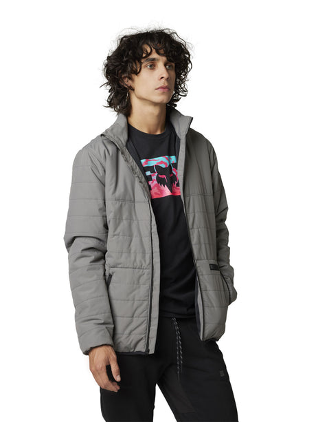 Howell Puffy Jacket - dark grey