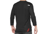100% Airmatic 3/4 Sleeve Jersey - black/red